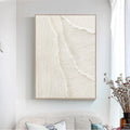 Minimalist beige beach - Naturer Art Gallery